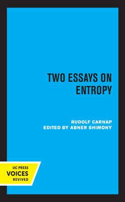 Cover for Two Essays on Entropy