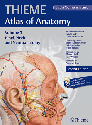 Head, Neck, and Neuroanatomy (Thieme Atlas of Anatomy), Latin Nomenclature Cover Image