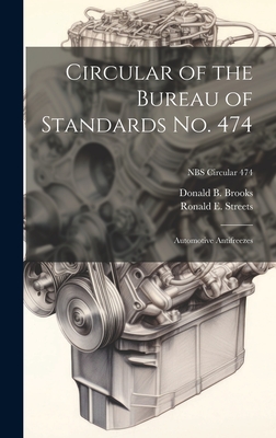 Circular of the Bureau of Standards No. 474: Automotive Antifreezes; NBS Circular 474 Cover Image