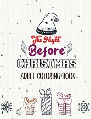 Christmas Adult Coloring Book Beautiful Winter Coloring Book for