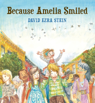 Cover for Because Amelia Smiled