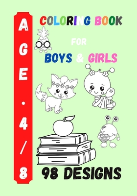 Coloring Book for Boys and Girls: Kids Coloring Activity (Rainbow #27)  (Paperback)