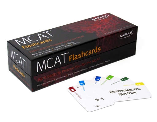 MCAT Flashcards: 1000 Cards to Prepare You for the MCAT (Kaplan Test Prep) By Kaplan Test Prep Cover Image