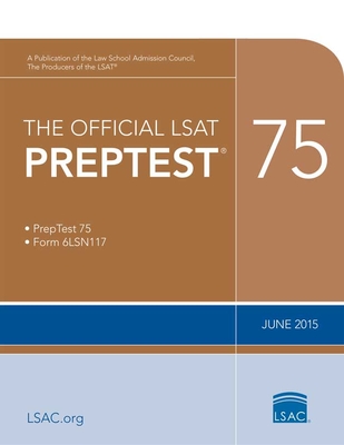 The Official LSAT Preptest 75: (june 2015 Lsat) Cover Image