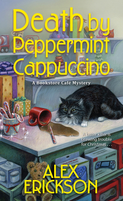 Death by Peppermint Cappuccino (A Bookstore Cafe Mystery #12) Cover Image