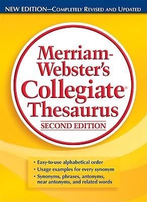 Merriam-Webster's Collegiate Thesaurus Cover Image