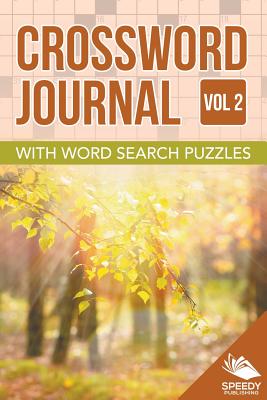 Crossword Journal Vol 2 with Word Search Puzzles Cover Image