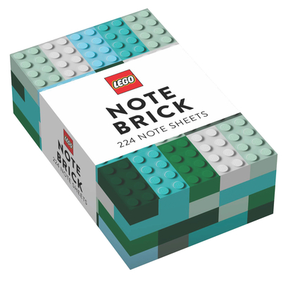 LEGO® Note Brick (Blue-Green) (LEGO x Chronicle Books) Cover Image