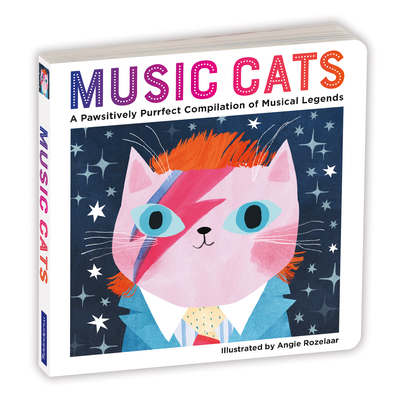 Music Cats Board Book By Mudpuppy, Angie Rozelaar (Illustrator) Cover Image