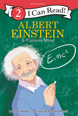Albert Einstein: A Curious Mind (I Can Read Level 2) Cover Image