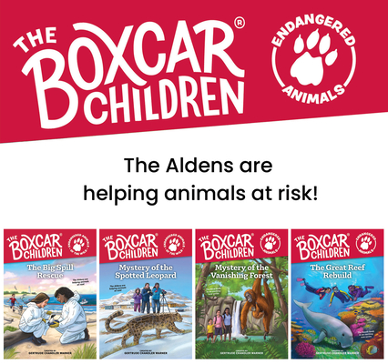 The Boxcar Children Endangered Animals 4-Book Set