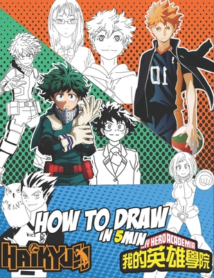 My Hero Academia How To Draw Step by Step ANIME Drawing Book NEW