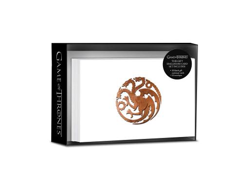 Game of Thrones: House Targaryen Foil Gift Enclosure Cards Cover Image