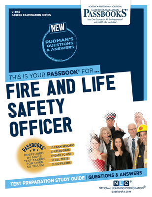 Fire and Life Safety Officer (C-4169): Passbooks Study Guide Cover Image