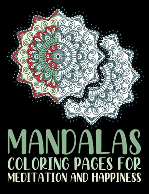 Big Mandala Printable Adult Coloring Page 