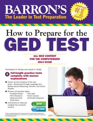 How to Prepare for the GED® Test (with CD-ROM): All New Content for the Computerized 2014 Exam Cover Image