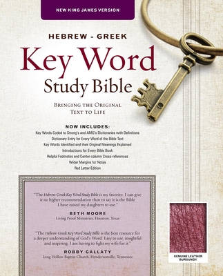 Hebrew-Greek Key Word Study Bible-NKJV (Key Word Study Bibles) By Amg Publishers (Editor) Cover Image
