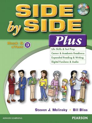 Side by Side Plus 3 Student Book and Etext with Activity Workbook and Digital Audio [With CD (Audio)] Cover Image