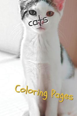 Cute Cats Coloring Book: A Grayscale Coloring Book, 30 Cats Coloring Pages, Cat  Coloring Book For Adults (Paperback)