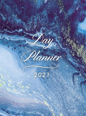 Day Planner 2021 Daily Large: Hardcover Agenda 8.5