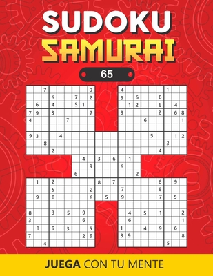 Sudoku Samurai 65: Collection de 100 Sudokus Samouraï pour Adultes - Facile et Difficile - Idéal pour augmenter la mémoire et la logique Cover Image