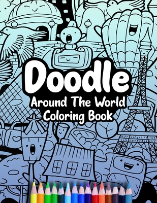 Adult Coloring Book: Doodle Worlds (Adult Coloring Book)