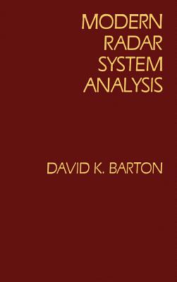 Modern Radar System Analysis (Radar Library) Cover Image