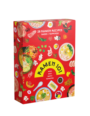 Ramen 101 Deck of Cards: 28 Ramen Recipes: Bases + Toppings Cover Image
