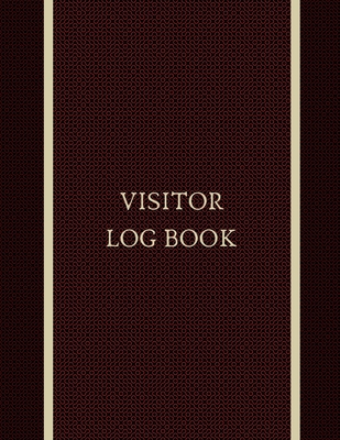 Visitor Book: Log book formatted name date address comment: ideal for churches, cathedrals, landmarks, national parks and establishm Cover Image