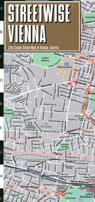 Streetwise Vienna Map - Laminated City Center Street Map of Vienna, Switzerland By Michelin Cover Image