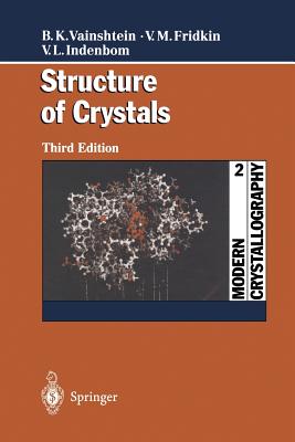Modern Crystallography 2: Structure of Crystals Cover Image