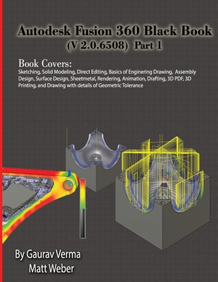 Autodesk Fusion 360 Black Book (V ) Part 1 (Paperback) | Hooked