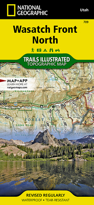 Wasatch Front North Map (National Geographic Trails Illustrated Map #709) Cover Image