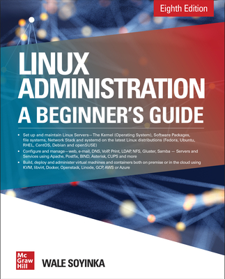 Linux Administration: A Beginner's Guide, Eighth Edition Cover Image