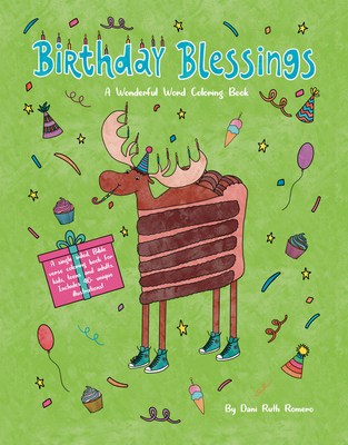 Birthday Blessings: A Wonderful Word Coloring Book