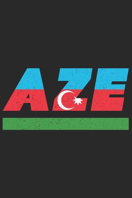 Aze: Aserbaidschan Tagesplaner mit 120 Seiten in weiß. Organizer auch als Terminkalender, Kalender oder Planer mit der azer