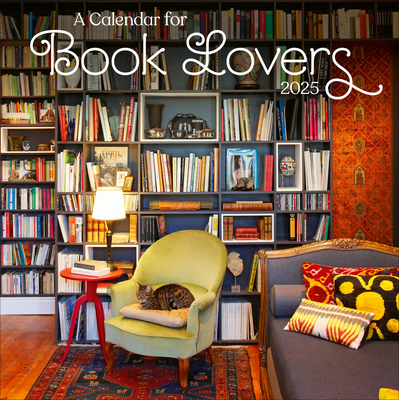 A Calendar for Book Lovers Wall Calendar 2025 Cover Image