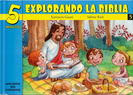 5 Minutos Explorando La Biblia # 5: 15 Biblia Basado Devocionales Para Chiquitos Cover Image