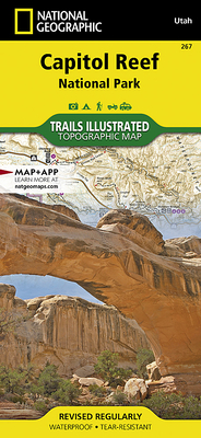 Capitol Reef National Park Map (National Geographic Trails Illustrated Map #267)