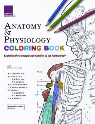 Anatomy & Physiology Coloring Book Cover Image