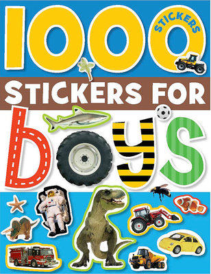 1000 Stickers for Boys By Make Believe Ideas, Make Believe Ideas (Illustrator) Cover Image