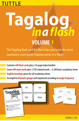 Tagalog in a Flash Kit, Volume 1 (Tuttle Flash Cards) Cover Image