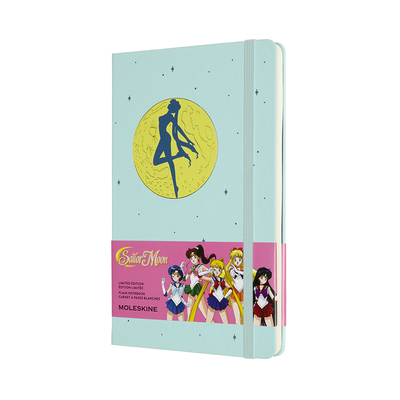 Moleskine Limited Edition Sailor Moon Notebook, Large, Plain, Transformation, Hard Cover (5 x 8.25) Cover Image