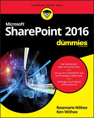 Sharepoint 2016 for Dummies By Rosemarie Withee, Ken Withee Cover Image