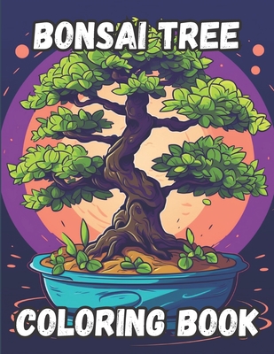Bonsai Tree Coloring Book Cover Image
