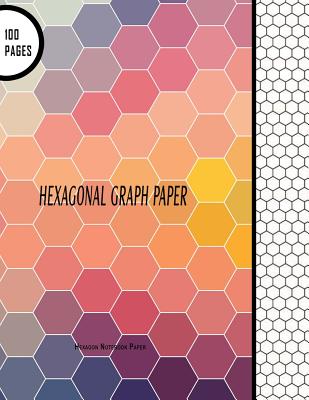 hexagonal graph paper hexagon notebook paper 100 pages 8 5 x 11 large line drawn hexagon shapes for creative crafts quilting design d paperback bright side bookshop