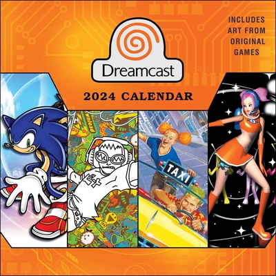 Sega Dreamcast 2024 Wall Calendar Cover Image