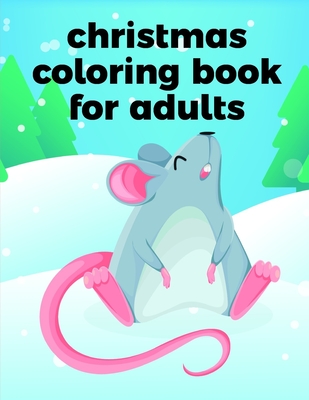 Cute Animal Coloring Book for Adults: Cute Christmas Animals and