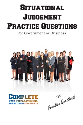 Situational Judgement Practice Questions By Complete Test Preparation Inc Cover Image