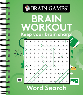 Brain Games - Brain Workout: Word Search Cover Image